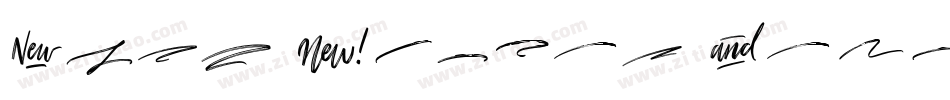 Just Lovely Slanted字体转换
